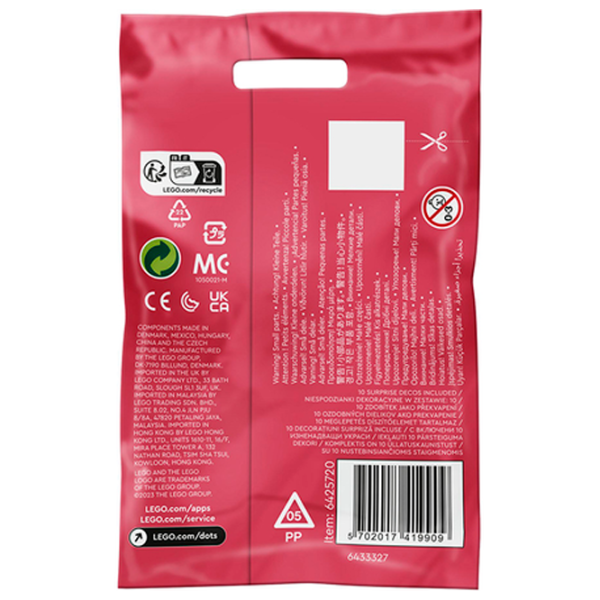 Constructor LEGO Extra Series 8 - Glitter and Shine Clasic/ Multicolor photo 8 Constructor LEGO Extra Series 8 - Glitter and Shine Clasic/ Multicolor photo 8