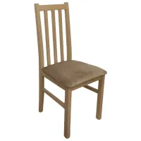 Кухонный стул Drewmix Bos 10 21B Ткань/ Дуб Сонома Дуб Сонома