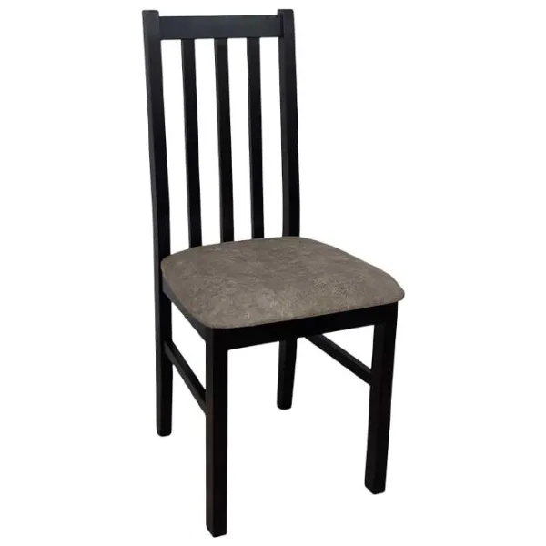 Scaun de bucătărie Drewmix Bos 10 25B Stofă/ Wenge Beige photo 1