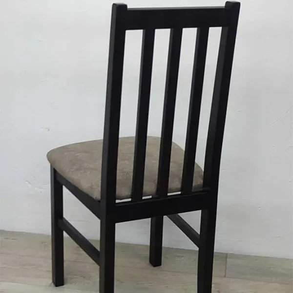 Scaun de bucătărie Drewmix Bos 10 25B Stofă/ Wenge Beige photo 3