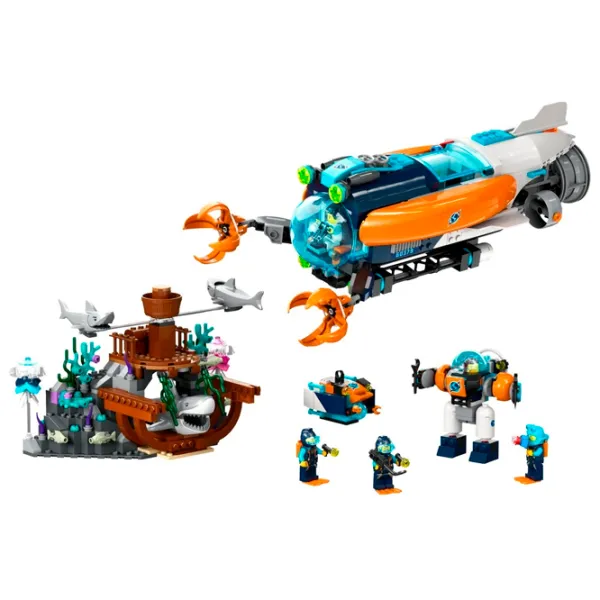 Constructor LEGO Deep-Sea Explorer Submarine Clasic/ Multicolor photo 2