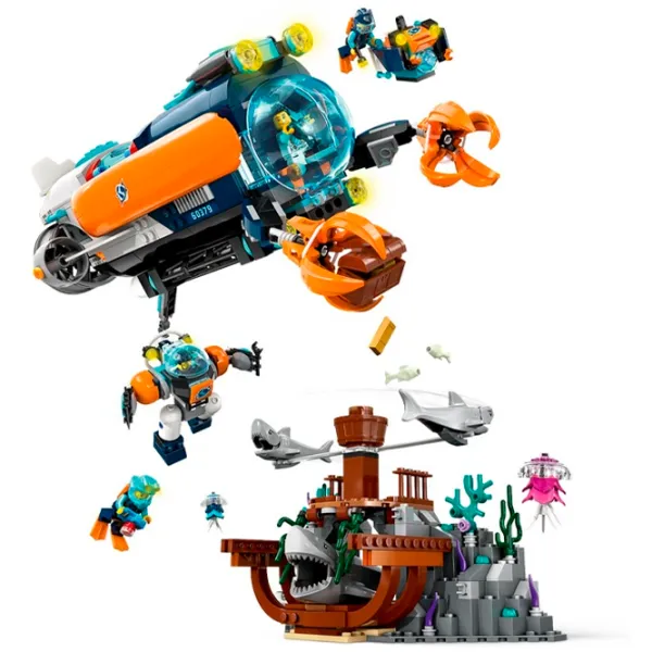 Constructor LEGO Deep-Sea Explorer Submarine Clasic/ Multicolor photo 3