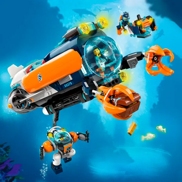 Constructor LEGO Deep-Sea Explorer Submarine Clasic/ Multicolor photo 10
