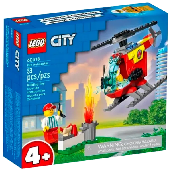 Constructor LEGO Fire Helicopter Elicopter/ Multicolor photo 1