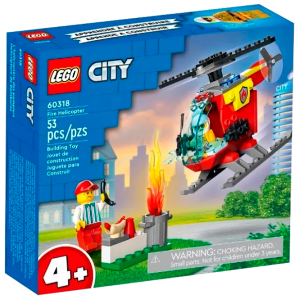 Constructor LEGO Fire Helicopter Elicopter/ Multicolor photo 1