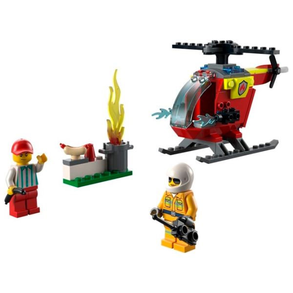 Constructor LEGO Fire Helicopter Elicopter/ Multicolor photo 2