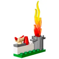 Constructor LEGO Fire Helicopter Elicopter/ Multicolor photo 5