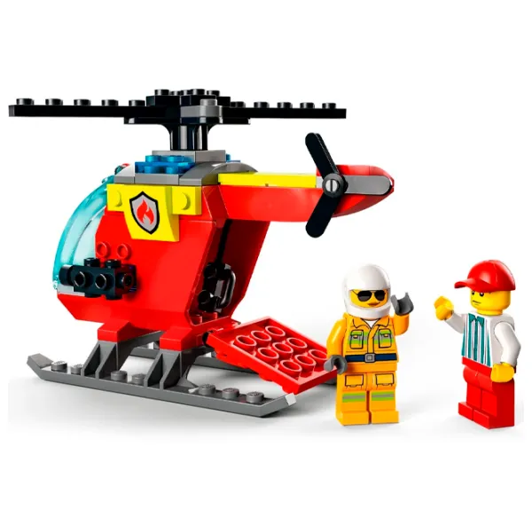 Constructor LEGO Fire Helicopter Elicopter/ Multicolor photo 6
