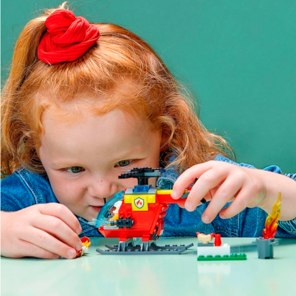 Constructor LEGO Fire Helicopter Elicopter/ Multicolor photo 9