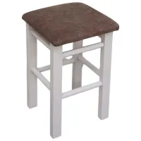 Табурет Drewmix T1 25B White