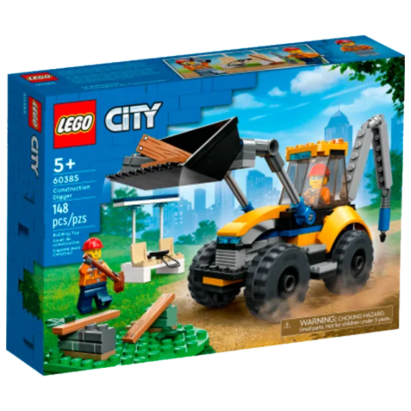 Constructor LEGO Construction Digger Сonstrucție/ Multicolor photo 1