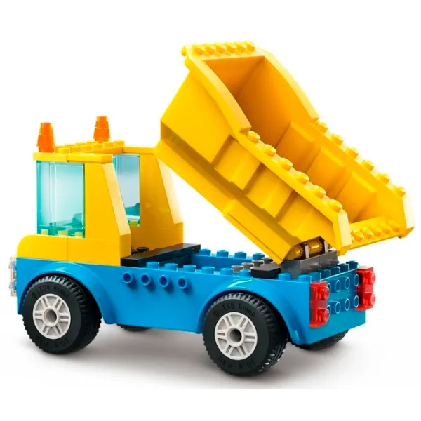 Constructor LEGO Construction Trucks and Wrecking Ball Crane Сonstrucție/ Multicolor photo 5