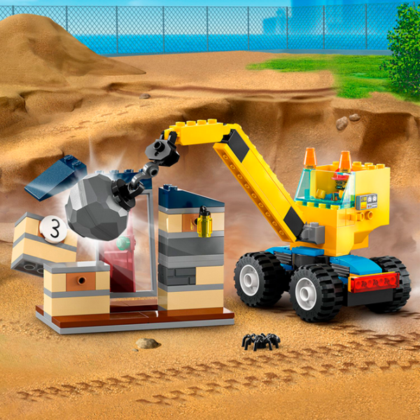 Constructor LEGO Construction Trucks and Wrecking Ball Crane Сonstrucție/ Multicolor photo 8