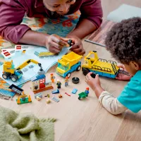 Constructor LEGO Construction Trucks and Wrecking Ball Crane Сonstrucție/ Multicolor photo 11