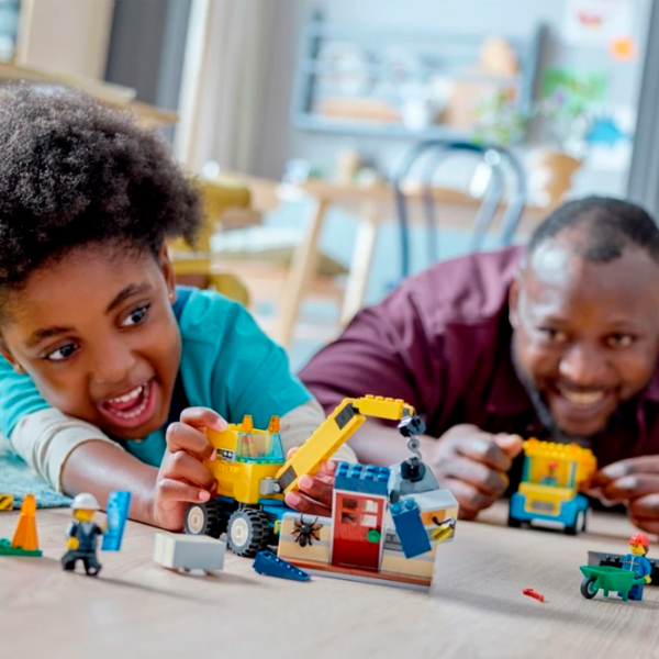 Constructor LEGO Construction Trucks and Wrecking Ball Crane Сonstrucție/ Multicolor photo 17