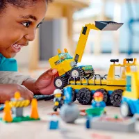 Constructor LEGO Construction Trucks and Wrecking Ball Crane Сonstrucție/ Multicolor photo 13