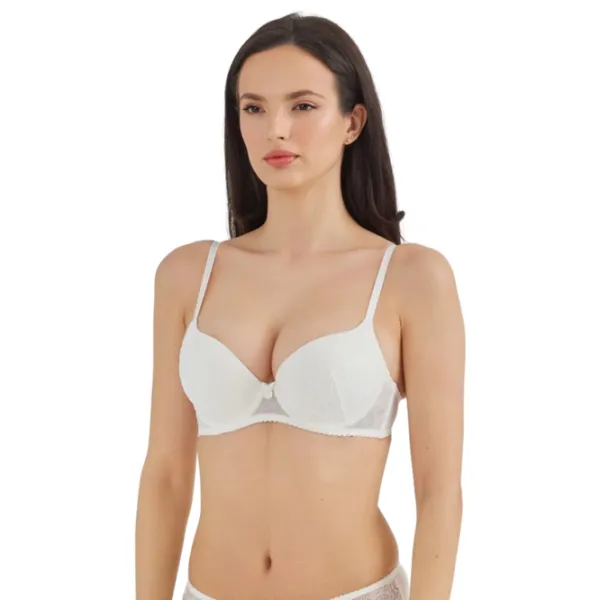 Sutien pentru femei Fantasy 9026 75B/ Ivory/ Push-up photo 2