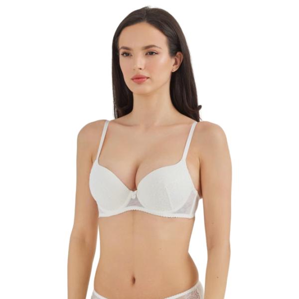 Sutien pentru femei Fantasy 9026 75B/ Ivory/ Push-up photo 2