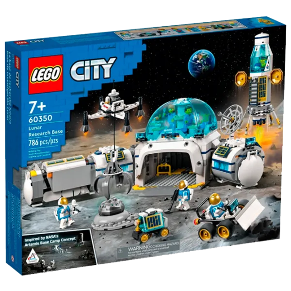 Конструктор LEGO Lunar Research Base Космос/ Разноцветный photo 1