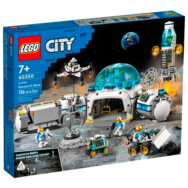 Конструктор LEGO Lunar Research Base Космос/ Разноцветный photo 1