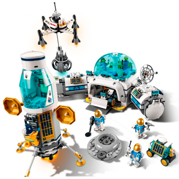Конструктор LEGO Lunar Research Base Космос/ Разноцветный photo 2