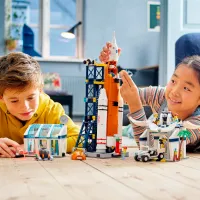 Constructor LEGO Rocket Launch Center Rachetă spațială/ Multicolor photo 11