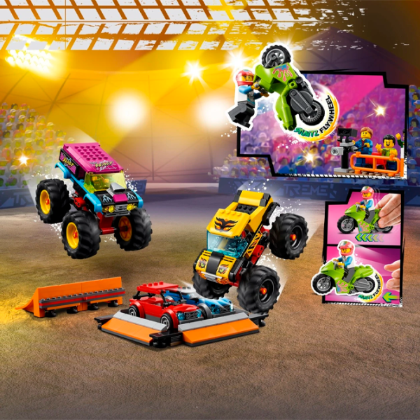 Constructor LEGO Stunt Show Arena Transport/ Multicolor photo 5