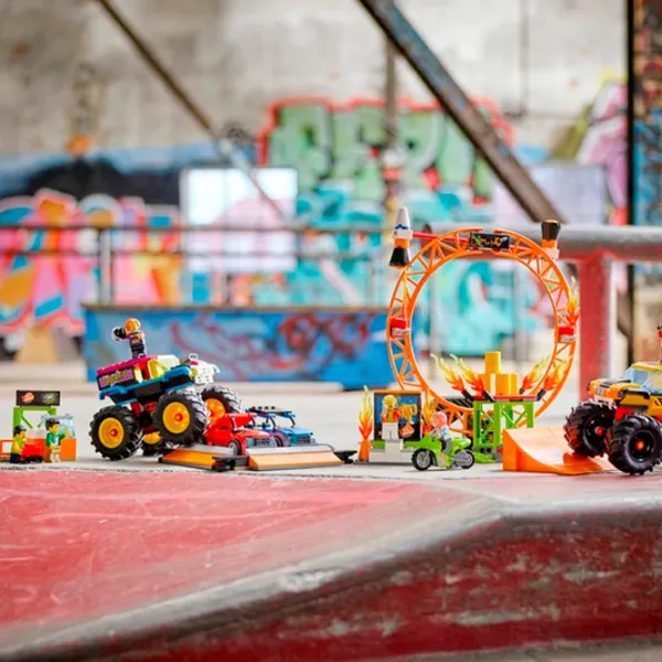 Constructor LEGO Stunt Show Arena Transport/ Multicolor photo 8