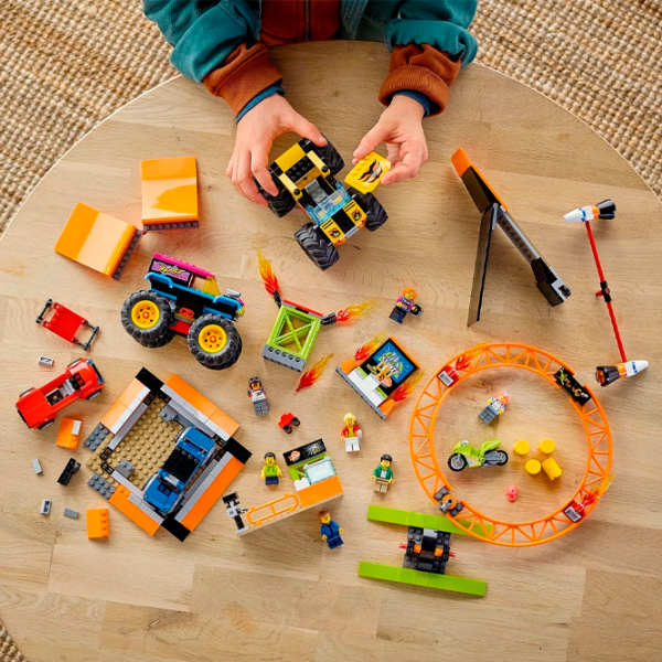 Constructor LEGO Stunt Show Arena Transport/ Multicolor photo 9