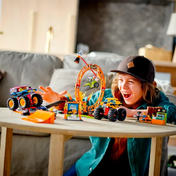 Constructor LEGO Stunt Show Arena Transport/ Multicolor photo 10