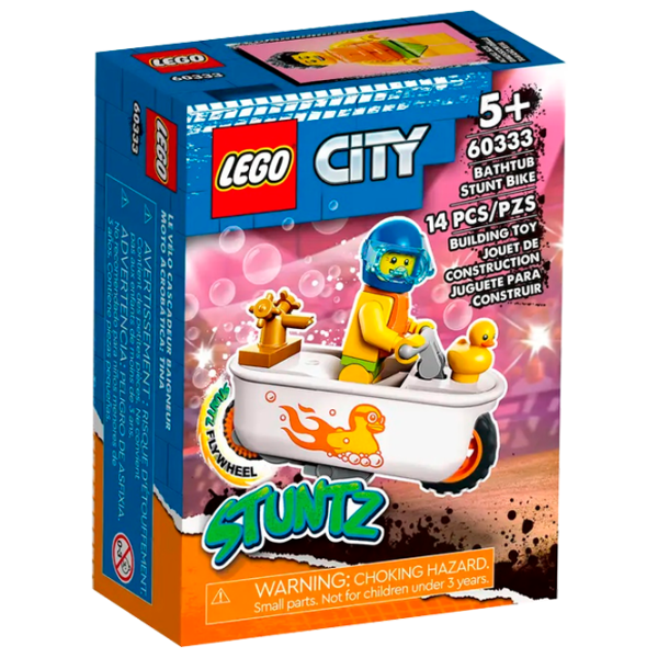 Конструктор LEGO Bathtub Stunt Bike Мотоцикл/ Разноцветный photo 1