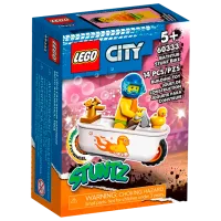 Constructor LEGO Bathtub Stunt Bike Motocicletă/ Multicolor