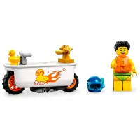 Constructor LEGO Bathtub Stunt Bike Motocicletă/ Multicolor photo 2