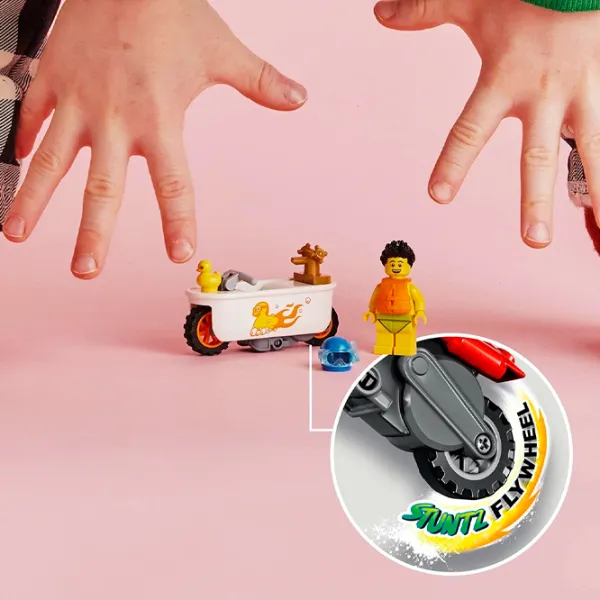 Конструктор LEGO Bathtub Stunt Bike Мотоцикл/ Разноцветный photo 6