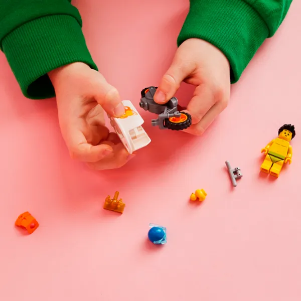 Конструктор LEGO Bathtub Stunt Bike Мотоцикл/ Разноцветный photo 8