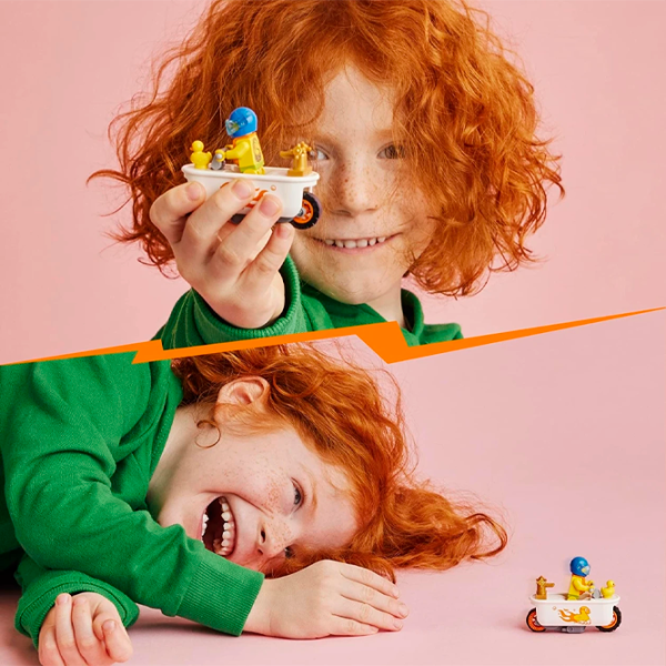 Конструктор LEGO Bathtub Stunt Bike Мотоцикл/ Разноцветный photo 10