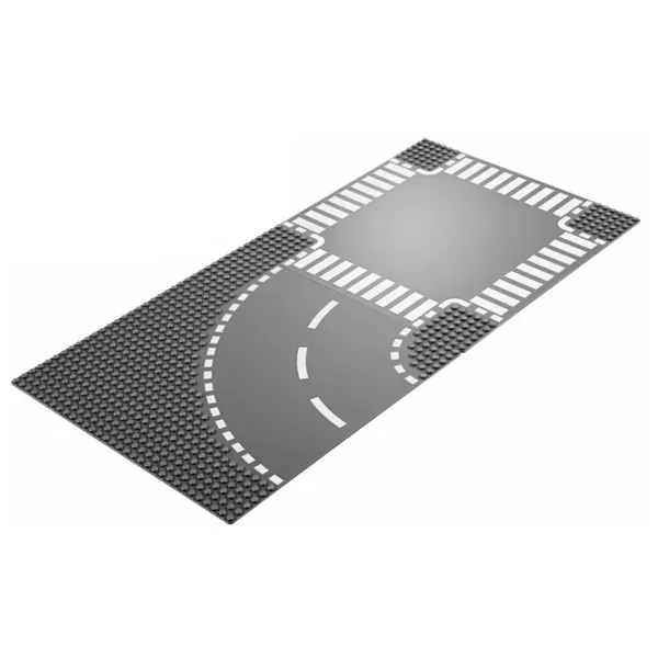 Constructor LEGO Curve and Crossroad Clasic/ Multicolor photo 2 Constructor LEGO Curve and Crossroad Clasic/ Multicolor photo 2