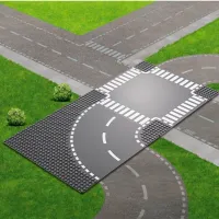 Constructor LEGO Curve and Crossroad Clasic/ Multicolor photo 3