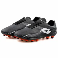 Ghete de fotbal pentru bărbați Lotto 2W OFFENSE FG 2PR 41/ Black