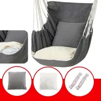 Стул-гамак Xenos Armchair 00-00755397 120 кг/ Textil/ Серый photo 5