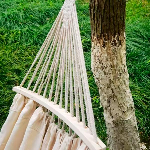 Гамак Xenos Macrame Duo 00-00755381 150 кг/ Хлопок/ Бежевый photo 4