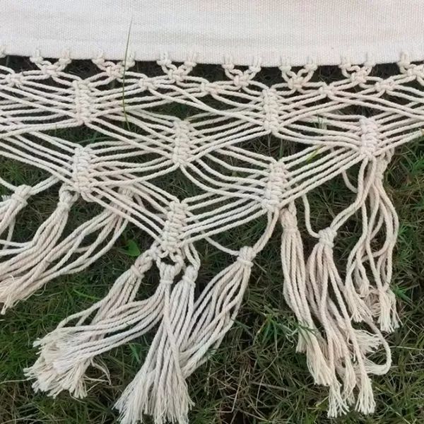 Гамак Xenos Macrame Duo 00-00755381 150 кг/ Хлопок/ Бежевый photo 5