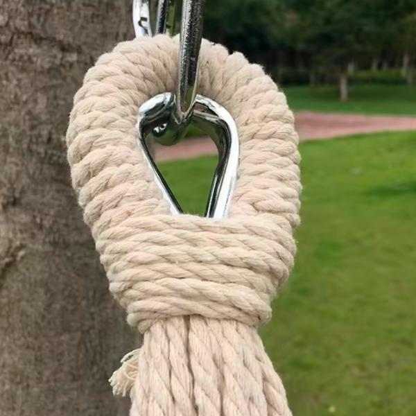 Гамак Xenos Macrame Duo 00-00755381 150 кг/ Хлопок/ Бежевый photo 6