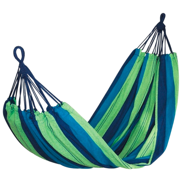 Гамак Xenos Striped 00-00755411 150 кг/ Хлопок/ Синий photo 1