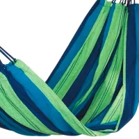 Hamac Xenos Striped 00-00755411 150 kg/ Bumbac/ Blue photo 3