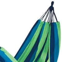 Hamac Xenos Striped 00-00755411 150 kg/ Bumbac/ Blue photo 4