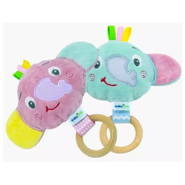 Мягкая игрушка BabyJem Animals Elephant Toy Verde 0.6+/ Зелёный photo 2 Мягкая игрушка BabyJem Animals Elephant Toy Verde 0.6+/ Зелёный photo 2