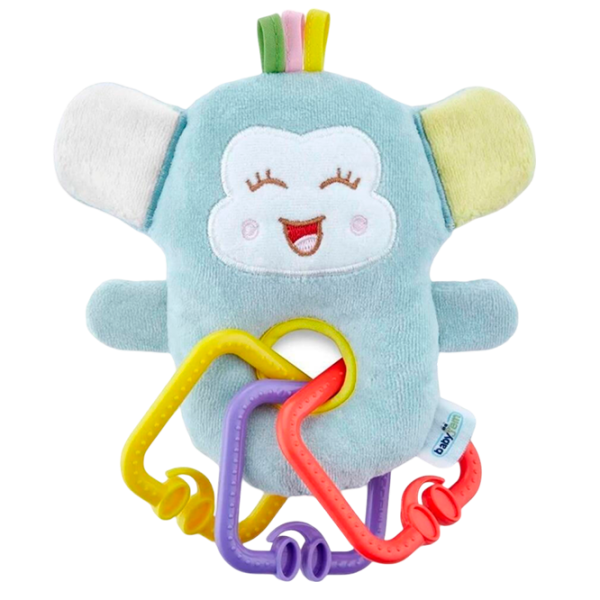 Jucărie moale BabyJem Animals Funny Monkey Verde 0.3+/ Green photo 1 Jucărie moale BabyJem Animals Funny Monkey Verde 0.3+/ Green photo 1