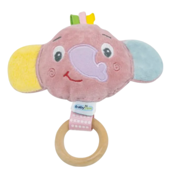 Мягкая игрушка BabyJem Animals Elephant Toy Roz 0.6+/ Розовый photo 1 Мягкая игрушка BabyJem Animals Elephant Toy Roz 0.6+/ Розовый photo 1