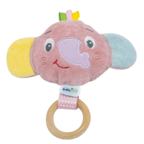 Мягкая игрушка BabyJem Animals Elephant Toy Roz 0.6+/ Розовый photo 1 Мягкая игрушка BabyJem Animals Elephant Toy Roz 0.6+/ Розовый photo 1